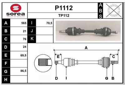 PLANETARA SNRA P1112