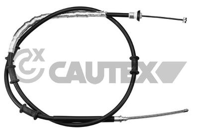 Тросик, cтояночный тормоз CAUTEX 761059 для FIAT DOBLO