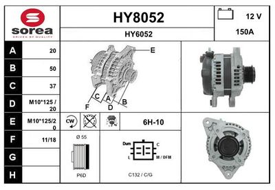 GENERATOR SNRA HY8052