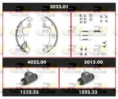 Bremsensatz, Trommelbremse