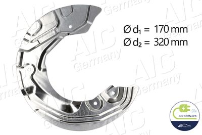 SPRITZBLECH BREMSSCHEIBE