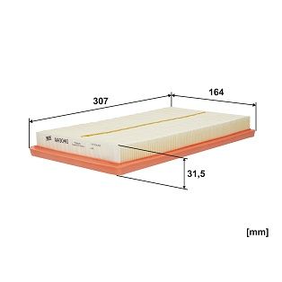 въздушен филтър WIX FILTERS WA3040