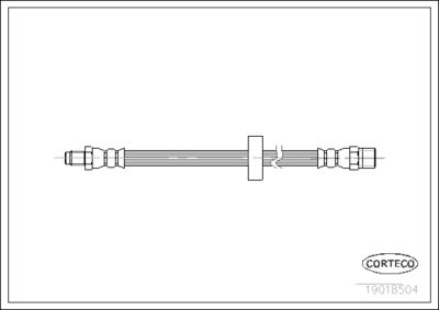 Brake Hose 19018504