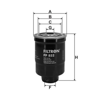 FILTRU COMBUSTIBIL FILTRON PP852 1
