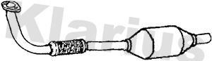 KLARIUS 321505 Катализатор  для OPEL ASTRA G седан (T98) 1.7 DTI 16V (F69)