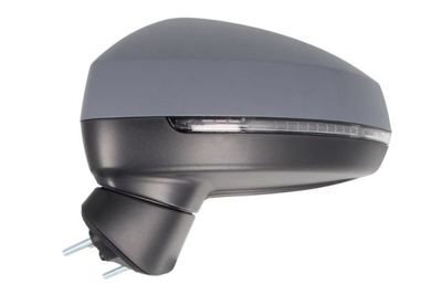 Zijspiegel Links (elektrisch, asferisch, met verwarming, assistent rijstrookverandering, under-coated, met indicator) past: AUDI A3 8V 04.12-05.20