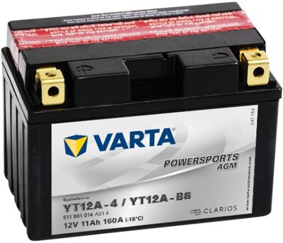 Стартерная аккумуляторная батарея VARTA 511901014A514 для KAWASAKI J