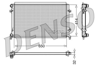 DENSO DRM32016 Крышка радиатора  для AUDI A3 (Ауди А3)