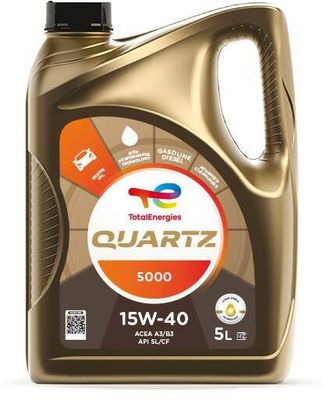 Motorový olej Total Quartz 5000 15W-40 5L