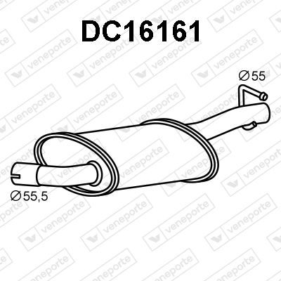 MITTELSCHALLDäMPFER VENEPORTE DC16161