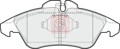APEC Brake Pad Set, disc brake PAD921