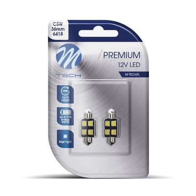 Ampoule, feu éclaireur de plaque M-Tech