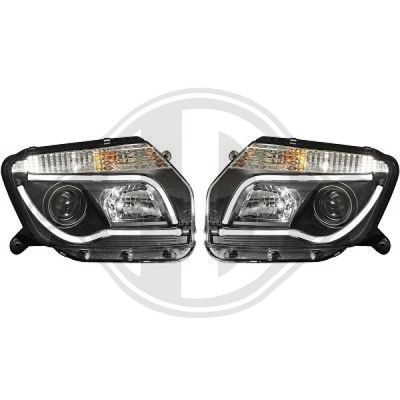 Комплект главных фар DIEDERICHS 4560385 для DACIA DUSTER