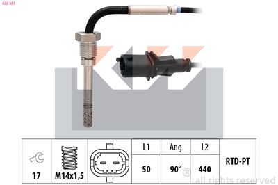 SENSOR ABGASTEMPERATUR