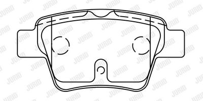 BREMSBELAGSATZ SCHEIBENBREMSE
