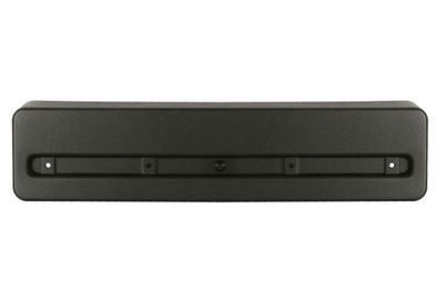 Kentekenplaat bevestiging Voor (plastic, zwart) past: MERCEDES G-KLASA W461, W462, W463 01.12-05.18