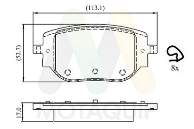 SET PLACUTE FRANA FRANA DISC