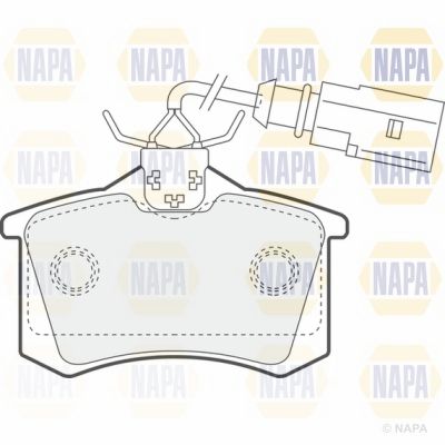 Brake Pad Set NAPA NBP1401