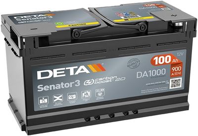 Batteri DETA DA1000 för CHRYSLER, MERCEDES-BENZ, VAG, JEEP, …