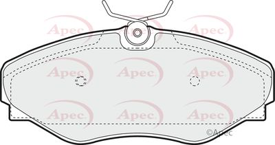 Brake Pad Set APEC PAD1272