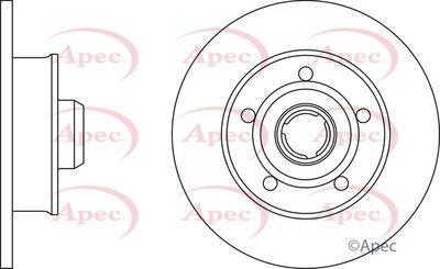 Brake Disc APEC DSK2933