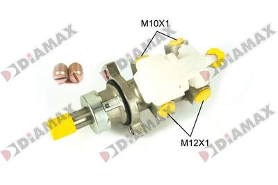 DIAMAX N04432 Ремкомплект тормозного цилиндра для FORD FOCUS II седан (DB_, FCH, DH)