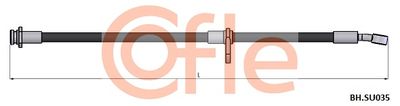 Тормозной шланг COFLE 92.BH.SU035 для SUZUKI LIANA