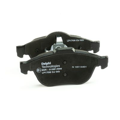 BREMSBELAGSATZ SCHEIBENBREMSE DELPHI LP1708 37