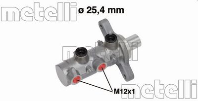 METELLI 05-0727 Ремкомплект тормозного цилиндра  для PEUGEOT BOXER (Пежо Боxер)