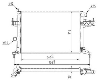RADIATOR RACIRE MOTOR