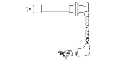 Провод зажигания BREMI 659F49 для MAZDA MX-6