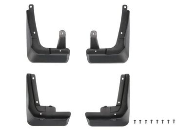 Spatlap Achter/Voor Links/Rechts (set 4 stuks.) past: AUDI A6 C8 02.18-