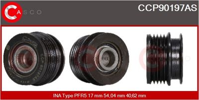 FULIE ALTERNATOR CASCO CCP90197AS