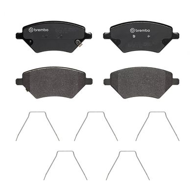 Sada brzdových doštičiek, kotúčová brzda BREMBO P 20 002
