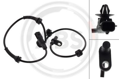 датчик, обороти на колелото A.B.S. 33088
