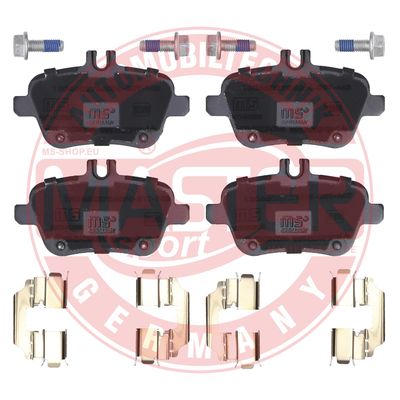 Zestaw klocków hamulcowych, hamulce tarczowe MASTER-SPORT GERMANY 13046027862N-SET-MS