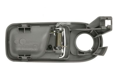 Door handle Voor Links (binnen, chroom/grijs) past: SEAT AROSA  VW LUPO 05.97-07.05