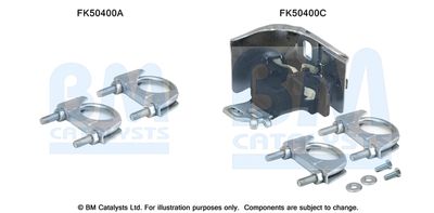 Zestaw montażowy, rura wydechowa BM CATALYSTS FK50400