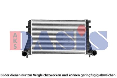 Интеркулер AKS DASIS 047038N для VW SCIROCCO