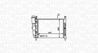 MAGNETI MARELLI Kühler, Motorkühlung