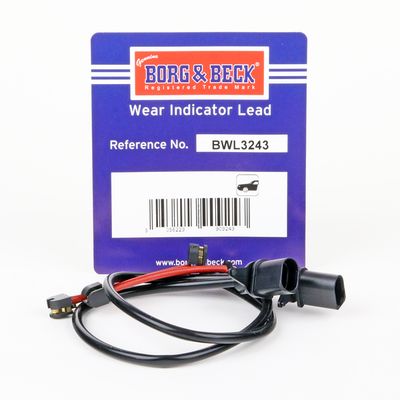 Сигнализатор, износ тормозных колодок BORG & BECK BWL3243 для PORSCHE MACAN