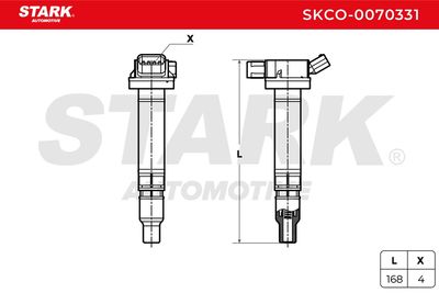 запалителна бобина STARK SKCO-0070331