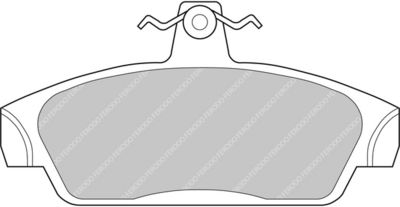 BREMSBELAGSATZ SCHEIBENBREMSE