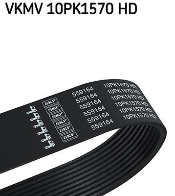 SKF V formos rumbuoti diržai