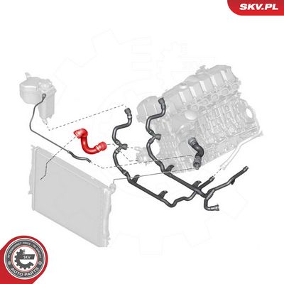 Hadica chladenia ESEN SKV 43SKV737