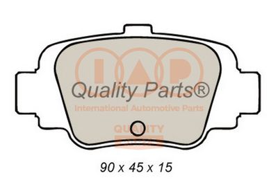 IAP QUALITY PARTS 704-13092 Тормозные колодки и сигнализаторы  для NISSAN MICRA II (K11) 1.0 i 16V