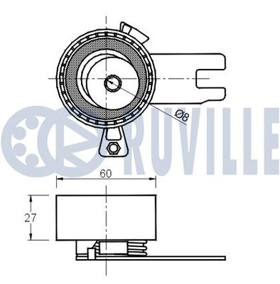 ROLA INTINZATOR CUREA DISTRIBUTIE RUVILLE 541874 1