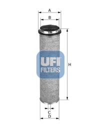 Sekundärluftfilter UFI 27.480.00