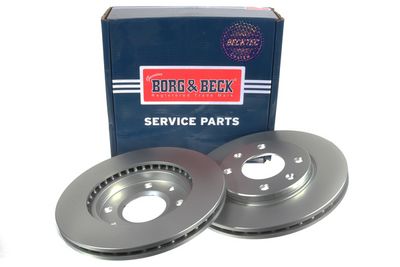 спирачен диск BORG & BECK BBD4909