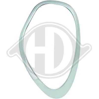 DIEDERICHS 1207042 Решетка радиатора для MINI